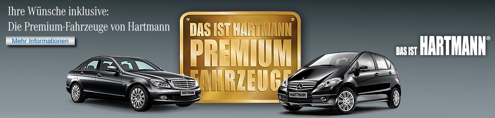 Premium-Fahrzeuge von Hartmann