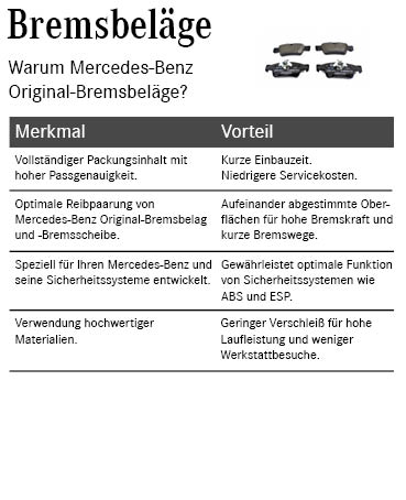 Mercedes-Benz, Originalteile/Ersatzteile Vito / V-Klasse